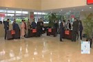 参加常德市武陵区第十七届人民代表大会第七次会议的区人大代表向大会报到