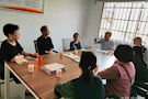 驻永安街道区人大代表张国民、张健等回原选区座谈走访